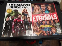  The Marvel Universe and The Ultimate Guide to the Eternals Magazines 