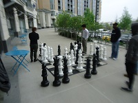  giant outdoor chess set 