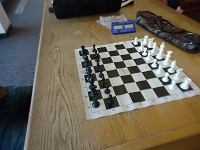  Chess Set & Clock 