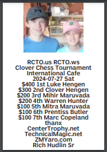  RCTO.us RCTO.ws Clover Chess Tournament Omaha 2024-07-27 Sat International Cafe Quarters Omaha Douglas NE USA 