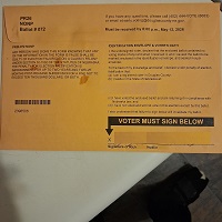  Douglas County Election Commission By-Mail Early Voting Ballot 